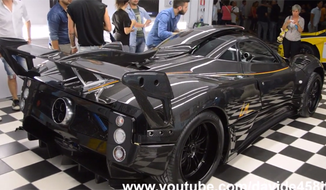 Video: One-off Pagani Zonda LM Debuts