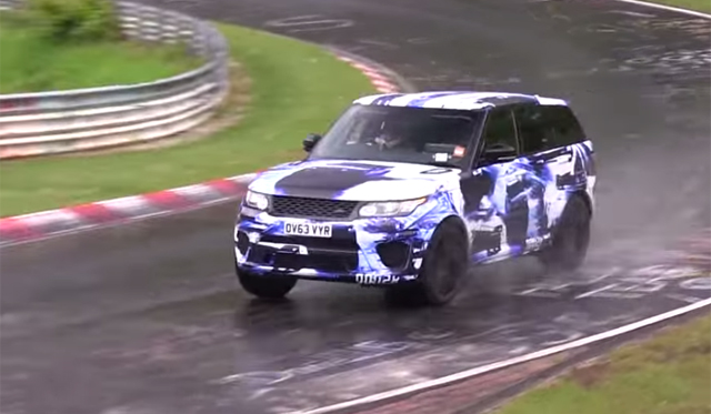 Video: 2015 Range Rover Sport RS Tackling the Nurburgring