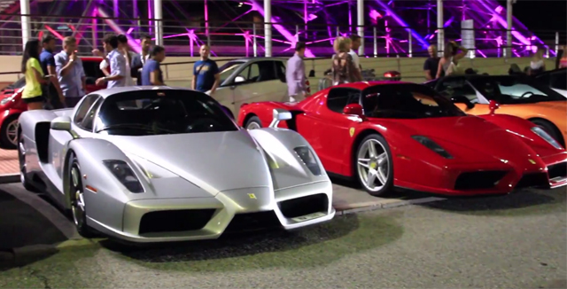 Video: Two Epic Ferrari Enzos Meet in Monaco