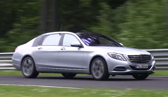 Video: Mercedes-Benz S-Class Maybach Hits the Nurburgring
