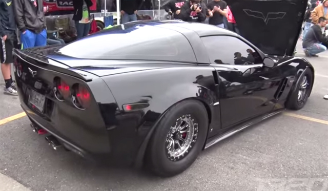 Video: Absolutely Brutal Drag-Spec Corvette Z06 Revving!