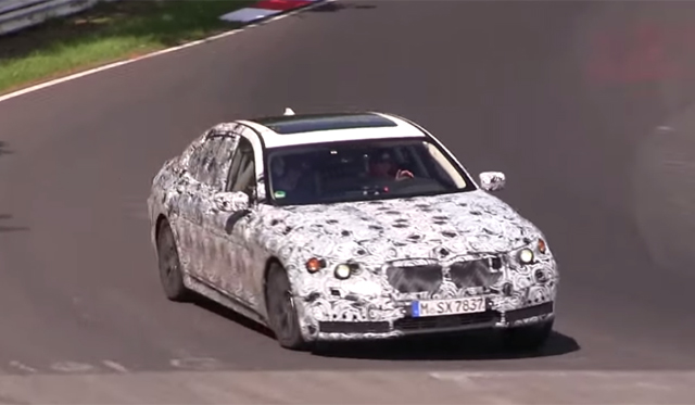 Video: Next-Gen BMW 7-Series Tackles the Nurburgring