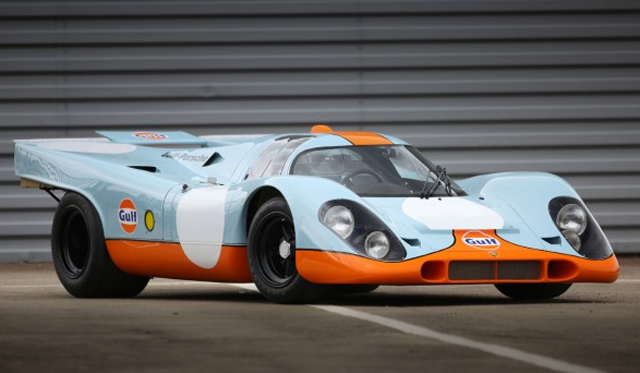 Rare Gulf 1969 Porsche 917K to be Auctioned in August