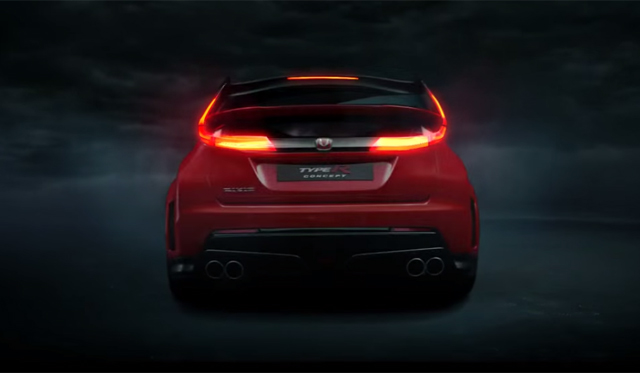 Video: New Honda Civic Type R Previewed Before 2015 Launch