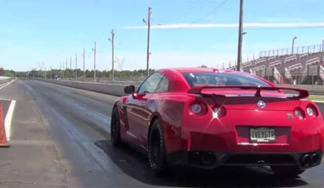 Video: Epic 1800hp Nissan GT-R Completes 8-Second Quarter Mile