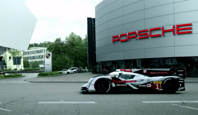 Video: Audi Welcomes Back Porsche to Le Mans!