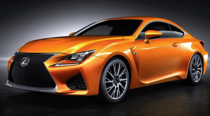 New Lexus RC F Orange Dubbed 'Solar Flare'