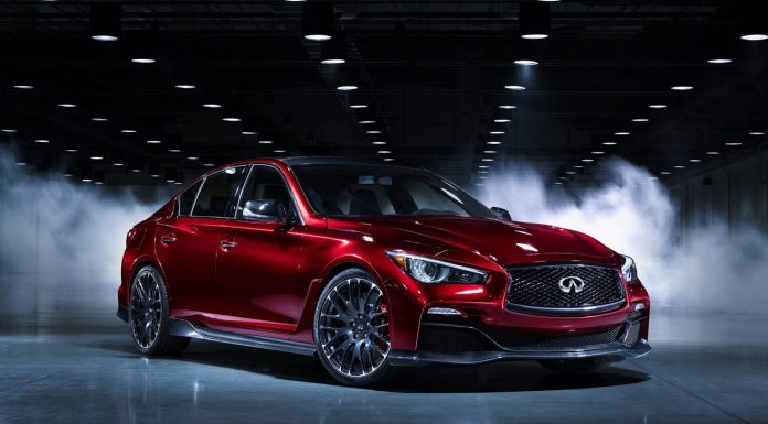 Infiniti Q50 Eau Rouge Concept Dynamically Debuting at Goodwood Festival of Speed 2014