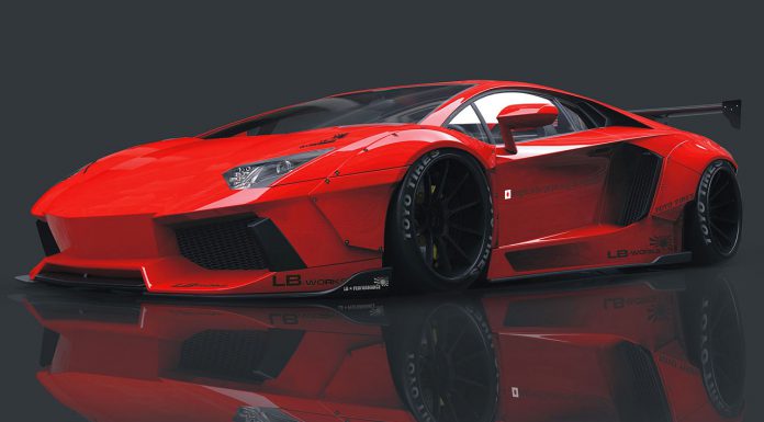 Liberty Walk Previews Widebody Lamborghini Aventador!