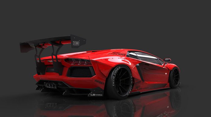 Liberty Walk Previews Widebody Lamborghini Aventador!