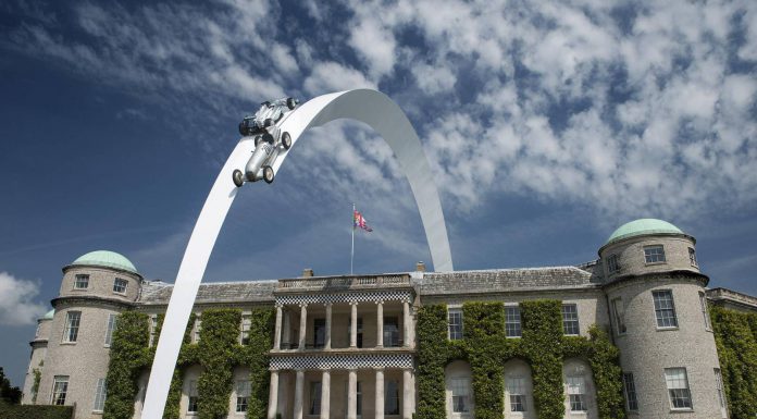 Mercedes-Benz Sculpture Unveiled at Goodwood 2014