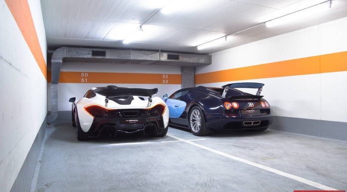 McLaren P1 and Veyron Vitesse 