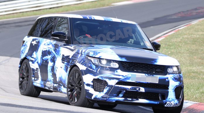 Video: 2015 Range Rover Sport RS Teased at the Nurburgring