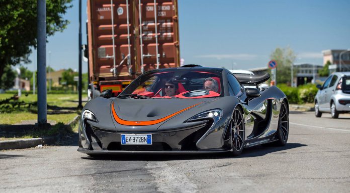 Photo Of The Day: Horacio Pagani Drives McLaren P1 MSO