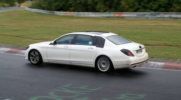 Mercedes-Benz S-Class Pullman Spotted at the Nürburgring