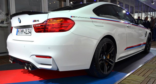 BMW M4 Shows off M Performance Aerodynamic Parts