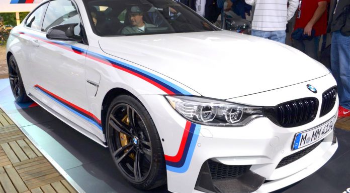 BMW M4 Shows off M Performance Aerodynamic Parts