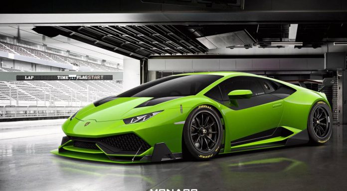 Lamborghini Huracan Super Trofeo Rendered