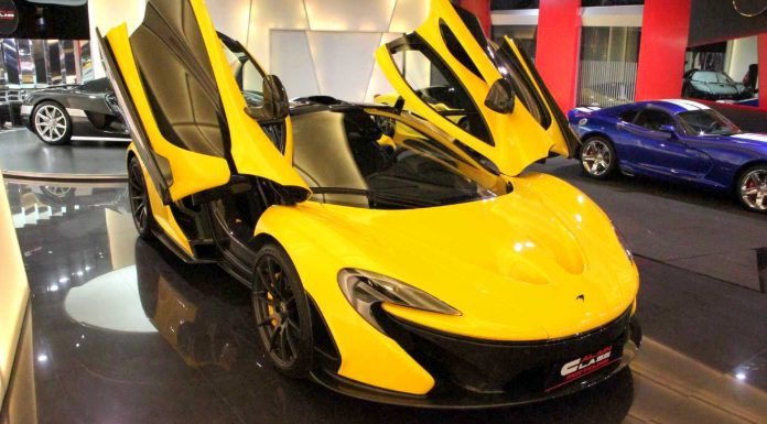 Rare Volcano Yellow McLaren P1 for Sale in Dubai