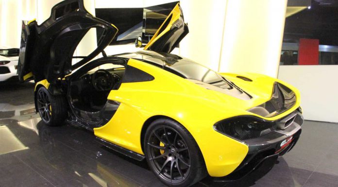 Rare Volcano Yellow McLaren P1 for Sale in Dubai
