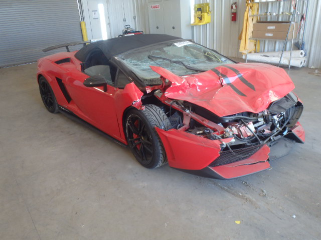 Wrecked Lamborghini Gallardo LP570-4 Performante For Sale