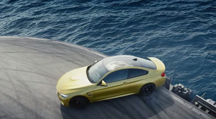 Video: BMW M4 Drifting on Aircraft Carrier 