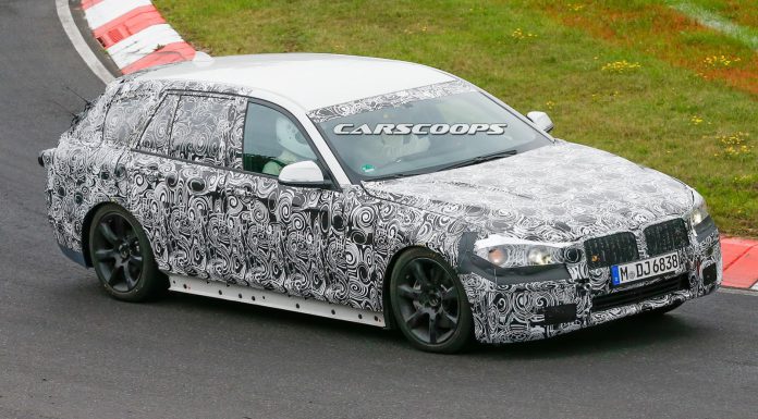 Next-Generation BMW 5-Series Touring Snapped at the Nurburgring