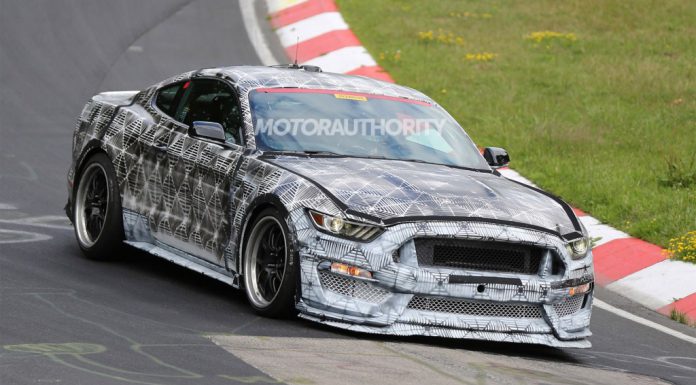 2015 Ford Mustang GT350 SVT Tests at the Nurburgring