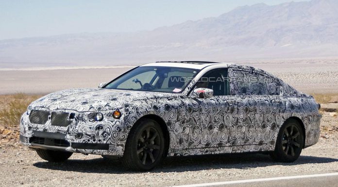 Next-gen 2015 BMW 7-Series Long-wheelbase Tests in the U.S