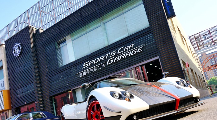 Pagani Zonda Cinque Fitted With Red Forgiato Wheels!