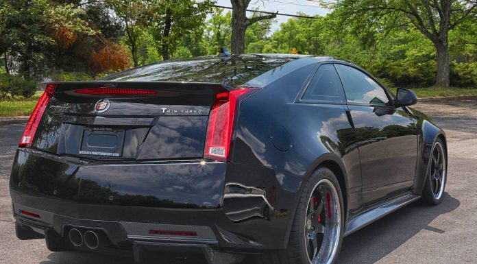 253mph 1250hp Twin Turbo Cadillac CTS-V Bound for Mecum Auctions 