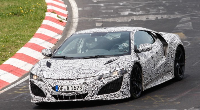 New Honda NSX Prototype Finally Hits the Nurburgring!