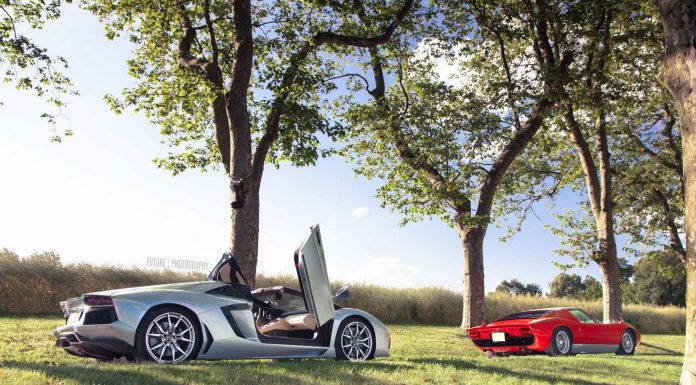 Lamborghini Day in Porrentruy Switzerland 