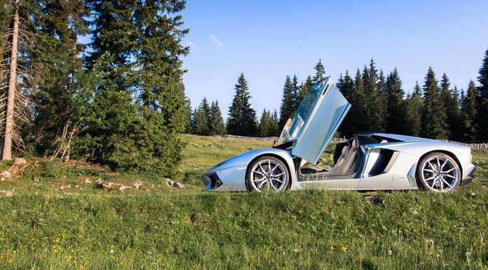 Lamborghini Day in Porrentruy Switzerland 