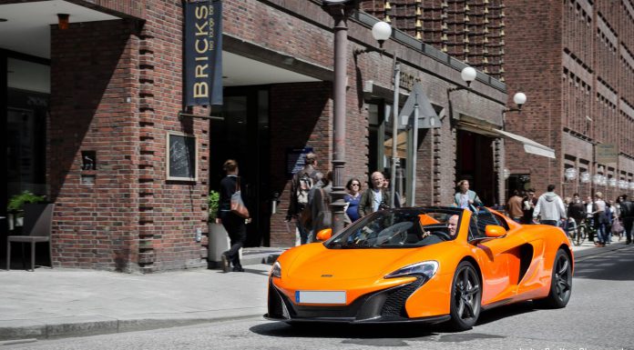 Tarocco Orange McLaren 650S Spider Photoshoot