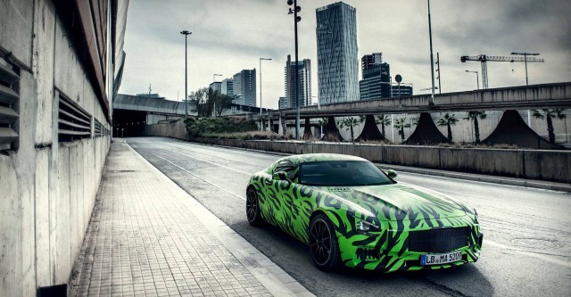 2015 Mercedes AMG GT in the City