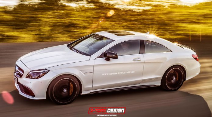 Mercedes-Benz CLS 63 AMG Coupe Rendered