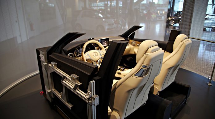 Pre-Production Mercedes-Benz C-Class Cabriolet Interior Previewed