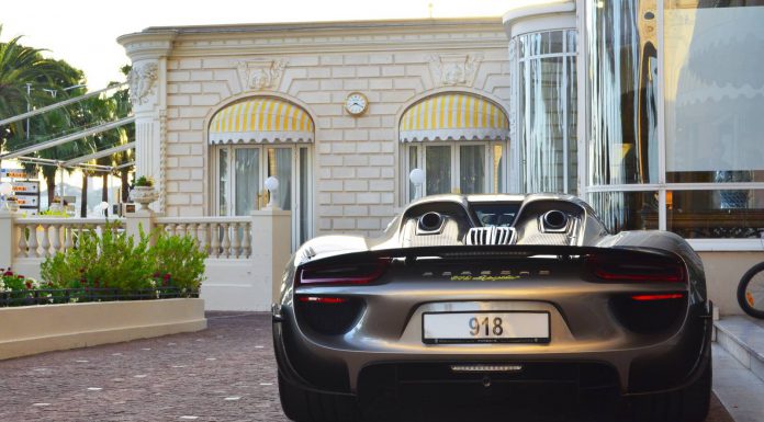 Porsche 918 Spyder Weissach Edition in Cannes