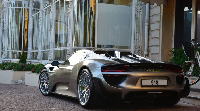 Porsche 918 Spyder Weissach Edition in Cannes