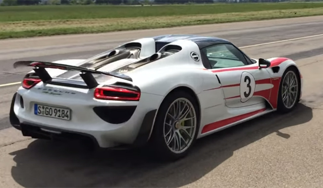 Video: 0-333km/h in the Porsche 918 Spyder!