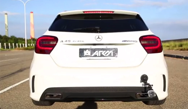 Video: Mercedes-Benz A45 AMG With Armytrix Exhaust!