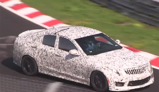 Video: 2016 Cadillac ATS-V Tests at the Nurburgring