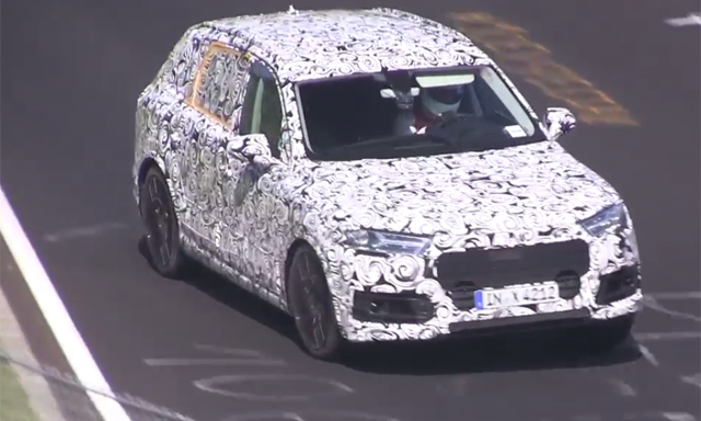 Video: 2016 Audi SQ7 Hits the Nurburgring!