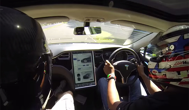 Video: Tesla Model S vs the Nurburgring