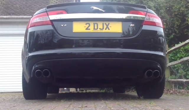 Video: Jaguar XFR-S Exhaust by Quicksilver