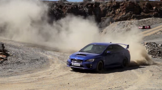 Video: 2015 Subaru WRX STI and BRZ Star in Gymkhana Style Commercials!