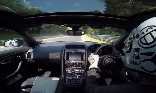 Video: Onboard Jaguar F-Type R Coupe at the Nurburgring!