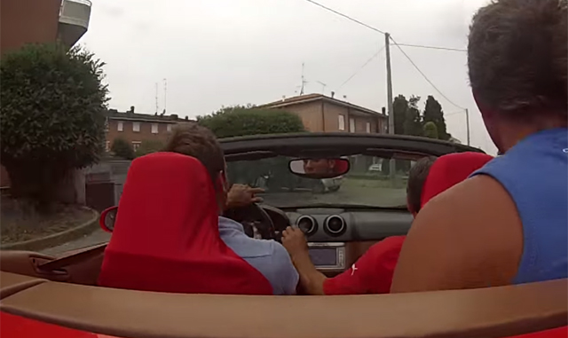 Video: Ferrari California Crashes on Italian Test Drive!
