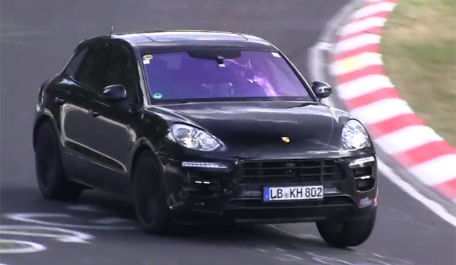 Video: Possible Porsche Macan Turbo S Testing at the Nurburgring